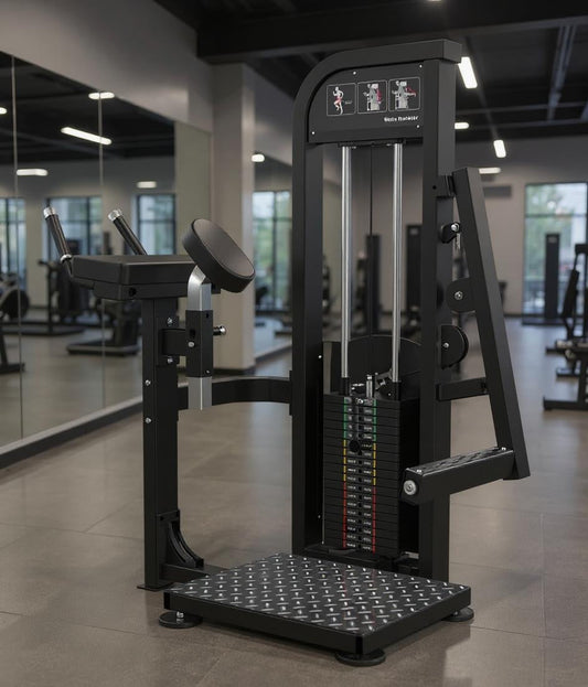 Excel Glute Machine - Muscle D Fitness - Selectorized Glute Kick
