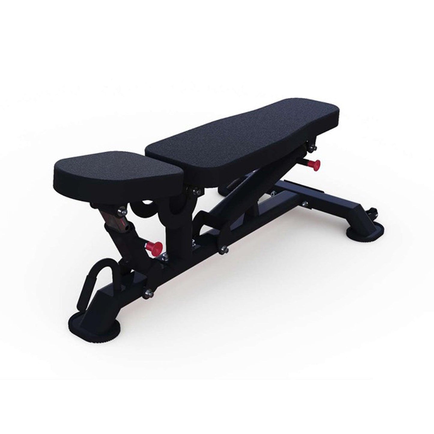 Vertical Flat to Incline Bench - Muscle D Fitness - Sturdy Adjustable Flat to Incline Bench