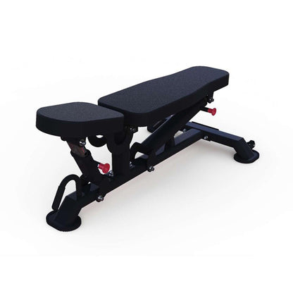 Vertical Flat to Incline Bench - Muscle D Fitness - Sturdy Adjustable Flat to Incline Bench