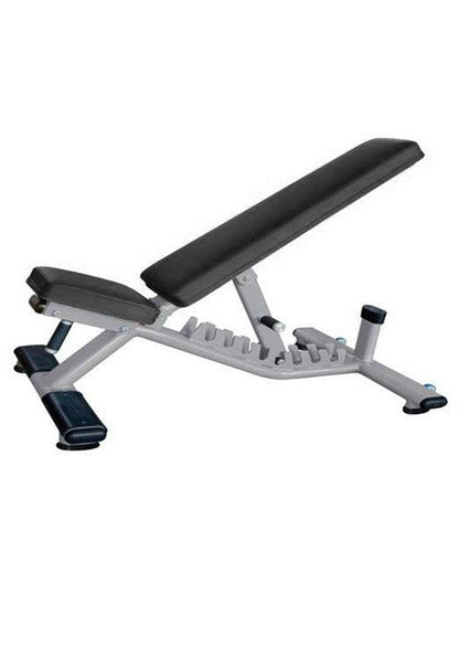 Flat to Incline Bench - Muscle D Fitness - 11 Gauge Steel - Commercial Upholstery - Seat and Back are Adjustable