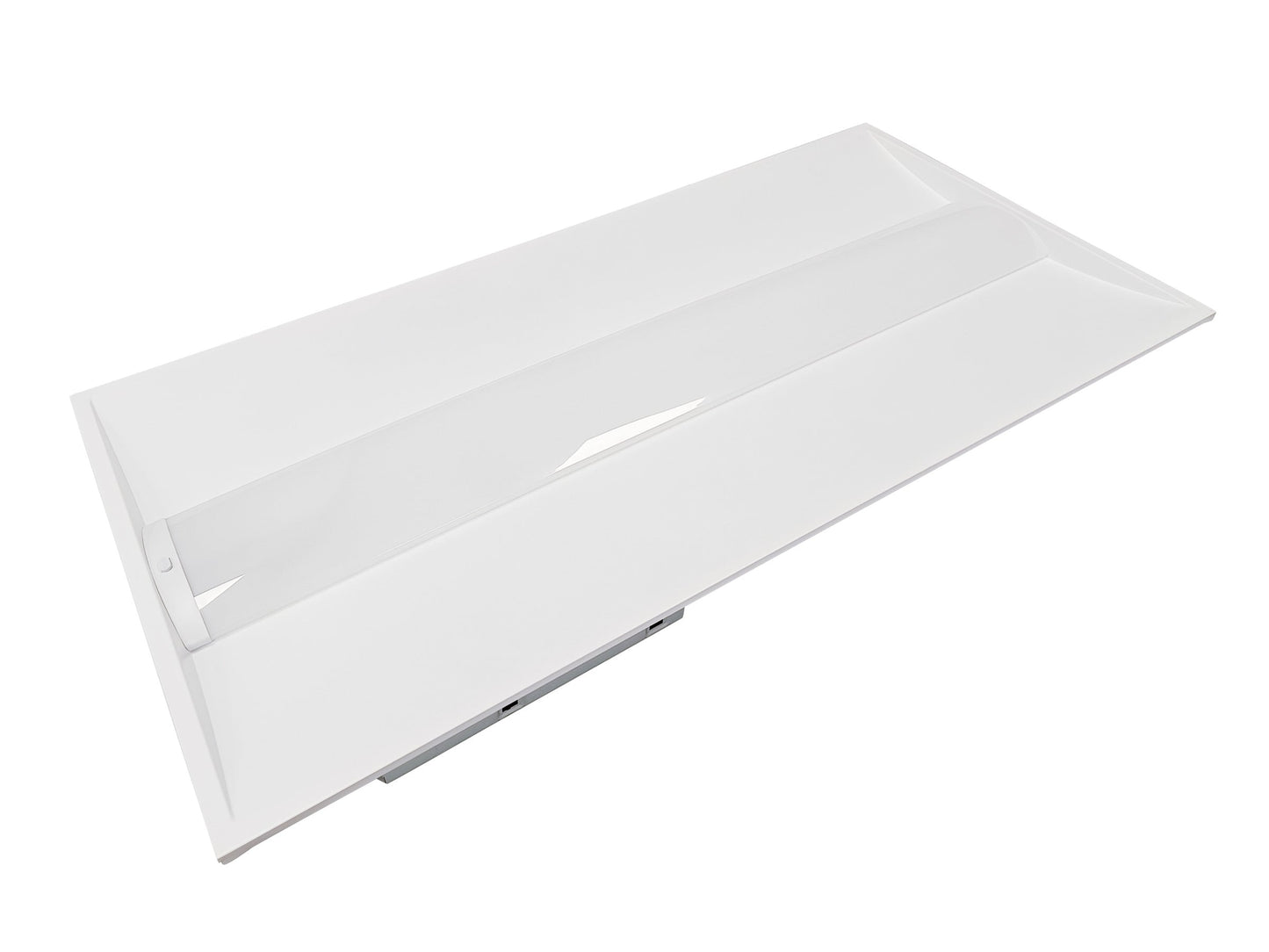 LED Troffer Light - Center Basket, 2x4, Adjustable Wattage 30W/40W/50W/60W/72W, CCT Adjustable 3000K/3500K/4000K/5000K/6500K, 9720 Lumens