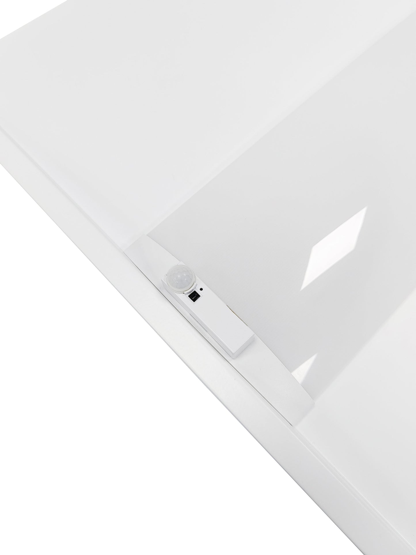 LED Troffer Light with Sensor, 2x2, Adjustable Watts 20W/25W/30W/35W/40W and CCT 3000K-6500K, 5200 Lumens