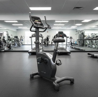 Commercial Upright Bike - LED Screen - Muscle D Fitness -  Adjustable Seat - Standalone