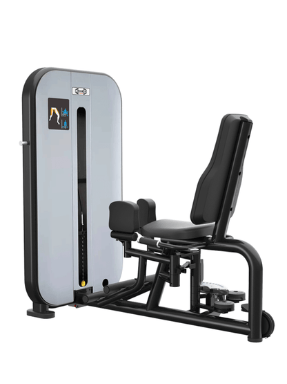 Vogue Inner/Outer Thigh - Muscle D Fitness - Adjustable Seat - Pin Selectorized - Leg Workout Combo
