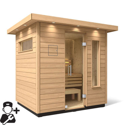 Kohler C2 Outdoor Sauna Kit – Douglas Fir