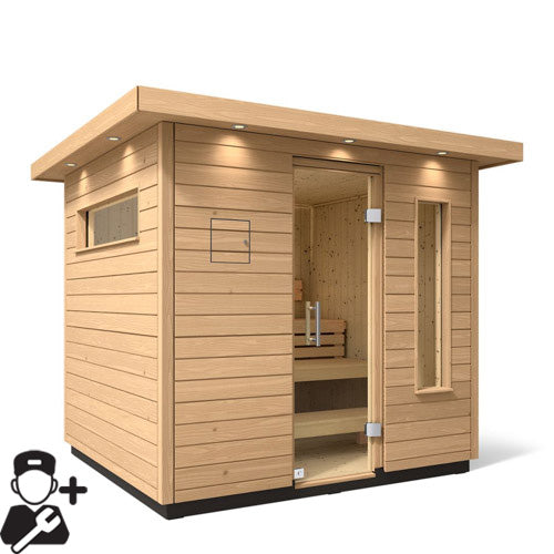 Kohler C2 Outdoor Sauna Kit – Douglas Fir