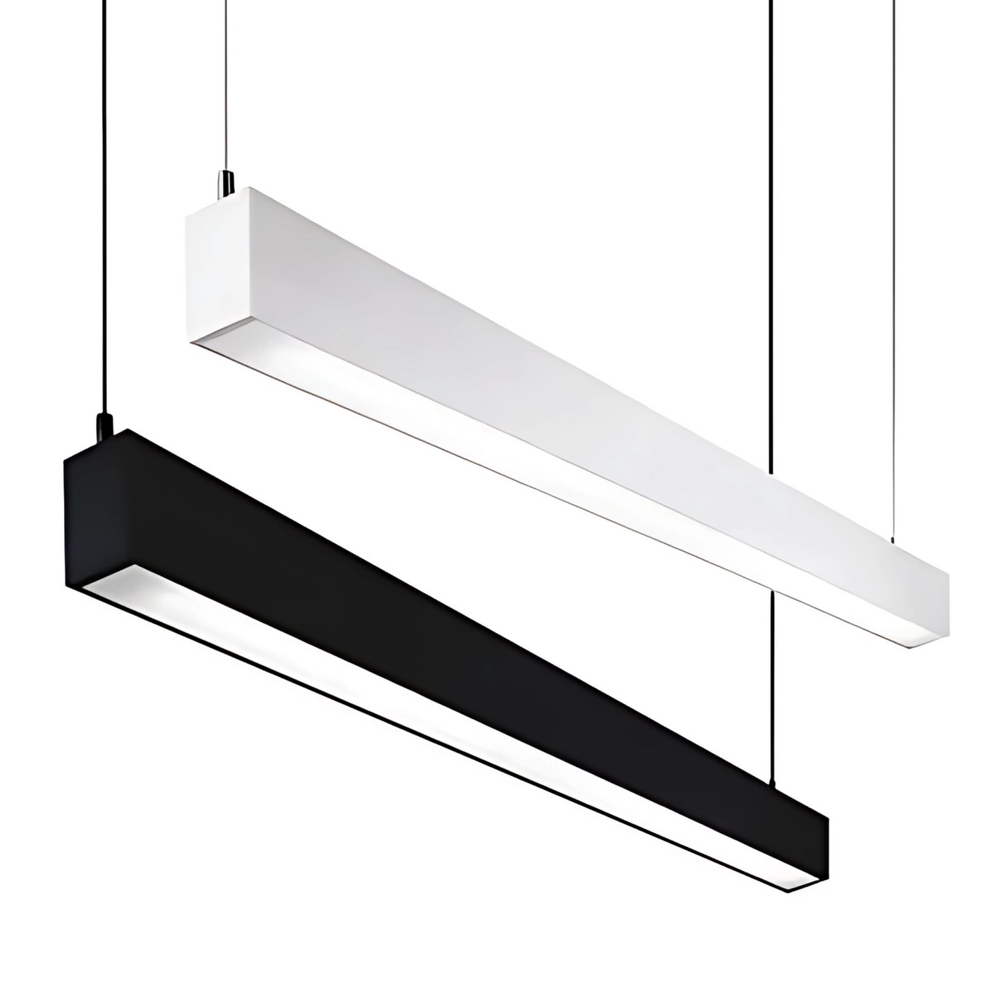2FT LED Linear Light, Selectable 40W/30W/25W/20W/15W and CCT, 5,200 Lumens, 120-277 VAC