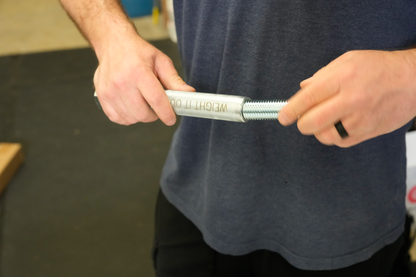 Standard 1" Cast Iron Machined Loadable Dumbbell Sets