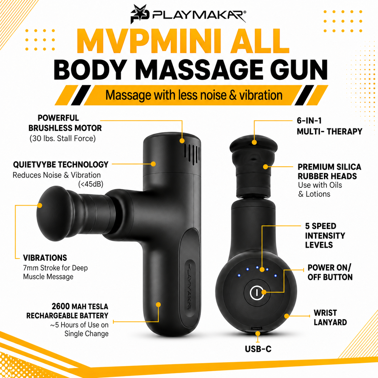 MVPmini Percussion Massage System