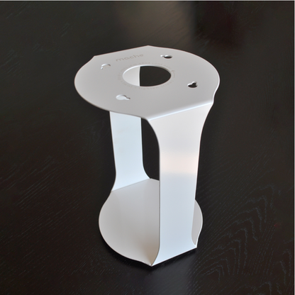 Yoga Mat Tube Floor Stand | White