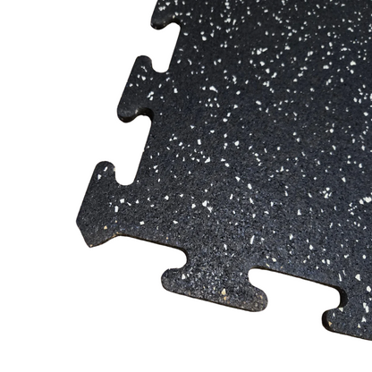 NEW Hammer Clad 1/2" Premium Rubber Floor Tiles and Interlocking Gym Tile Flooring