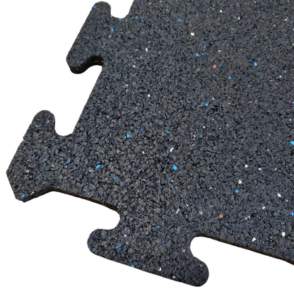 NEW Hammer Clad 1/2" Premium Rubber Floor Tiles and Interlocking Gym Tile Flooring