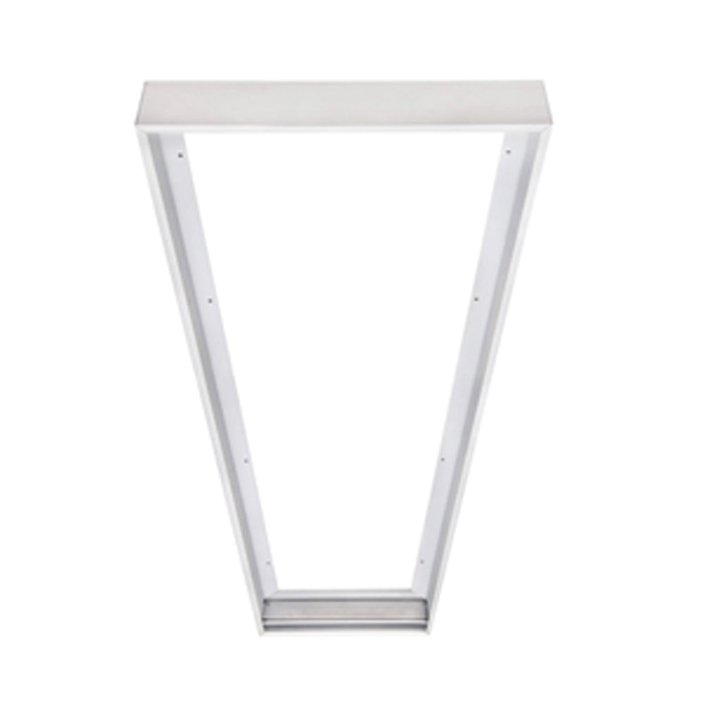 Aluminum Surface Mount Kit for LED Flat Panels, 1x4, Edge-Lit & Back-Lit