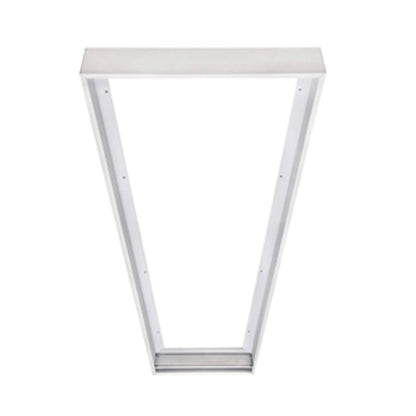 Aluminum Surface Mount Kit for LED Flat Panels, 1x4, Edge-Lit & Back-Lit