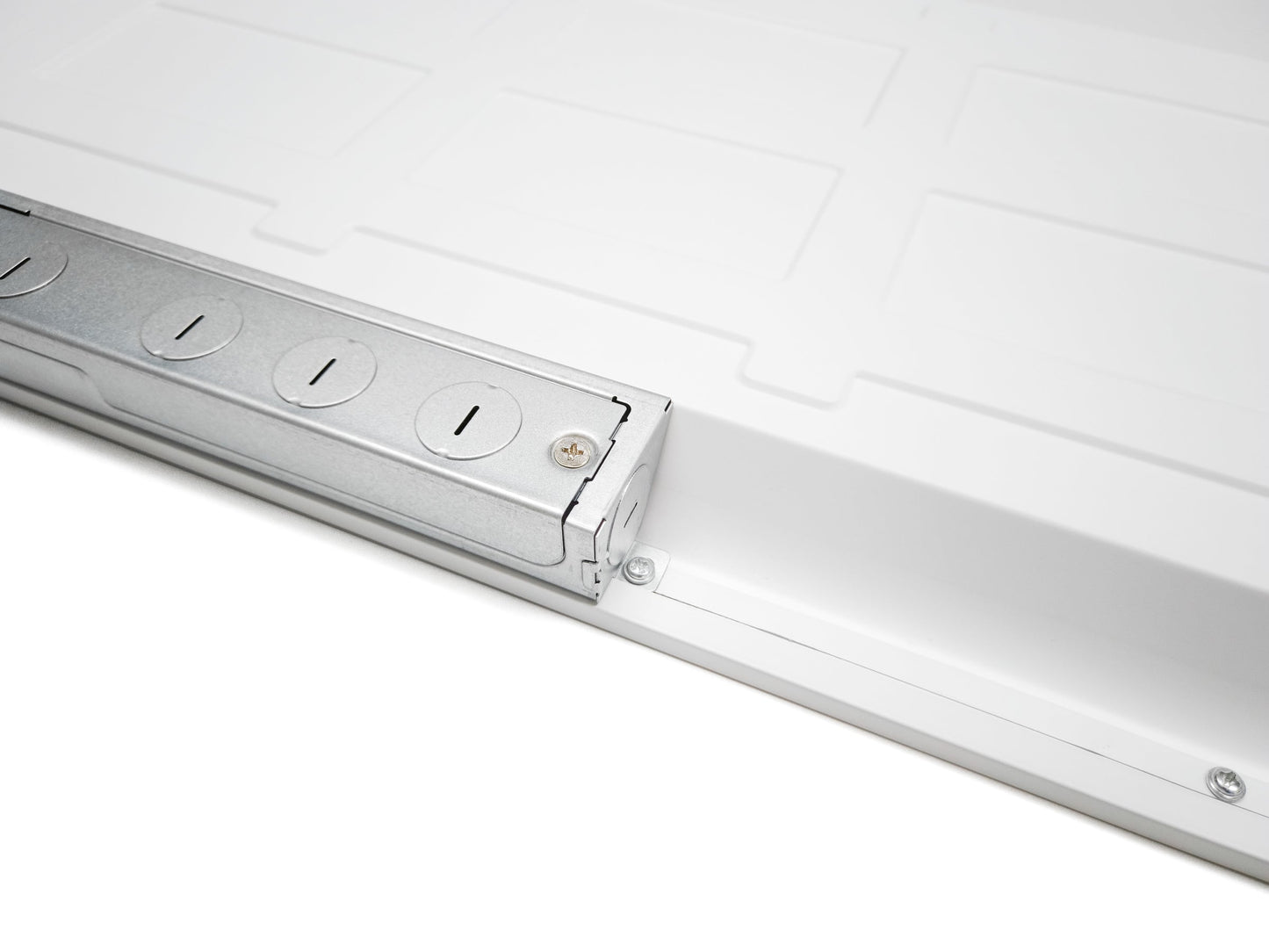 LED Ceiling Panel Light with Sensor Base, 1x4, 15W/20W/25W/30W/40W, 5000 Lumens, 120-277 VAC