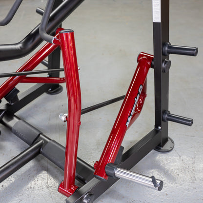 Power Leverage V2 Iso-Lateral Seated Row | Muscle D Fitness