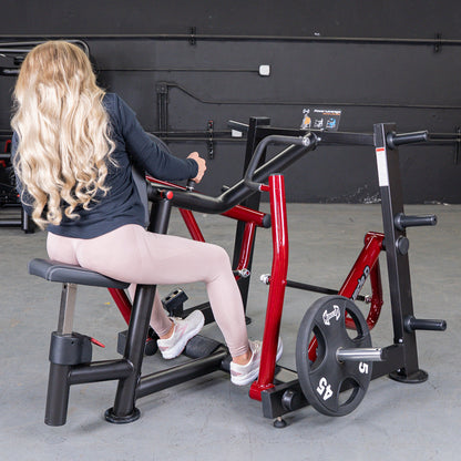 Power Leverage V2 Iso-Lateral Seated Row | Muscle D Fitness