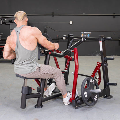 Power Leverage V2 Iso-Lateral Seated Row | Muscle D Fitness