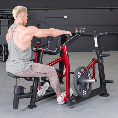 Power Leverage V2 Iso-Lateral Seated Row | Muscle D Fitness