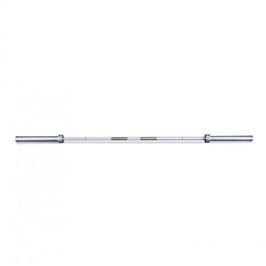 7' Hard Chrome Triple Bearing Olympic Bar - Muscle D Fitness - Precision Performance Grade Knurling