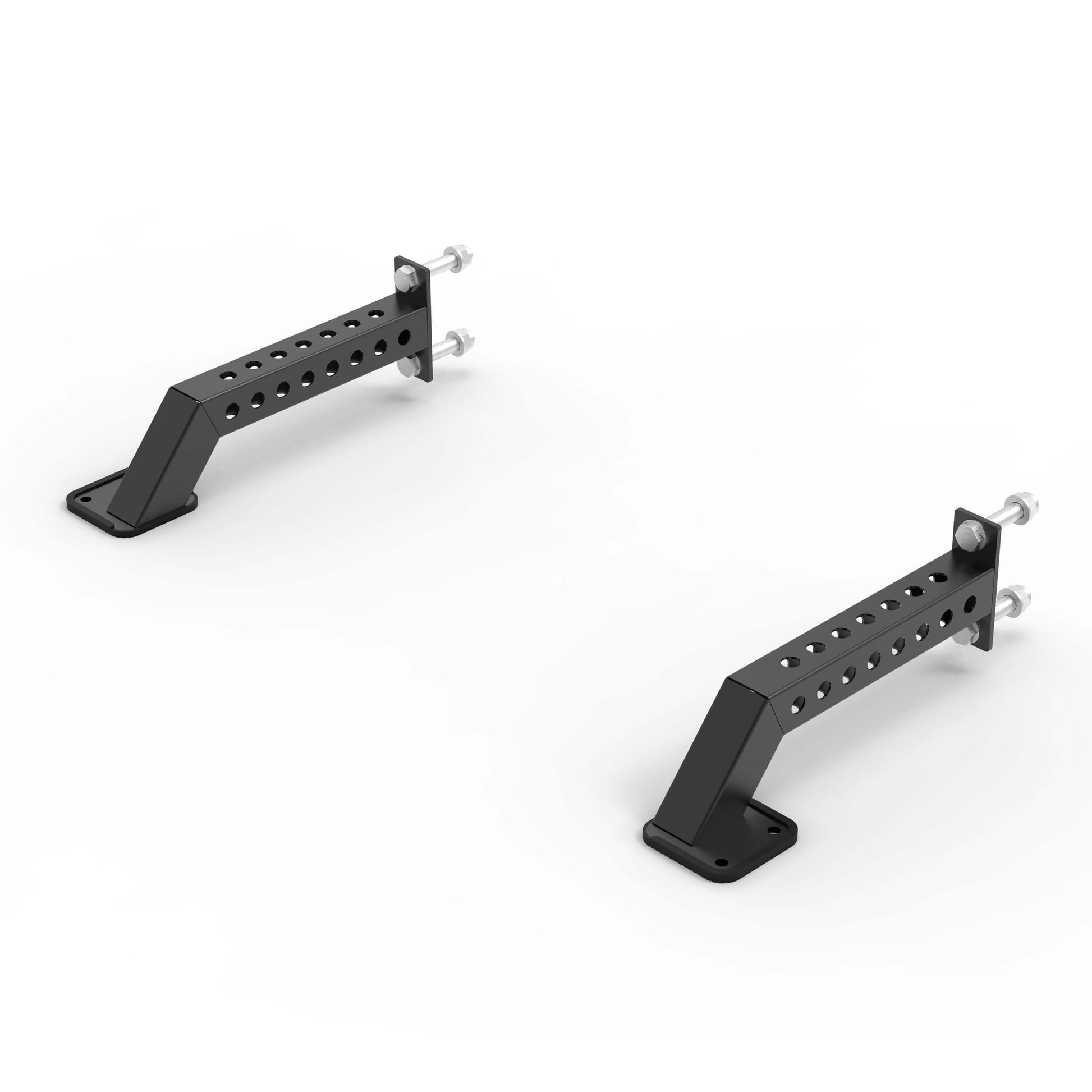 Viper Stabilizer Foot Extensions for power racks, featuring heavy-duty black construction and designed for enhanced stability.