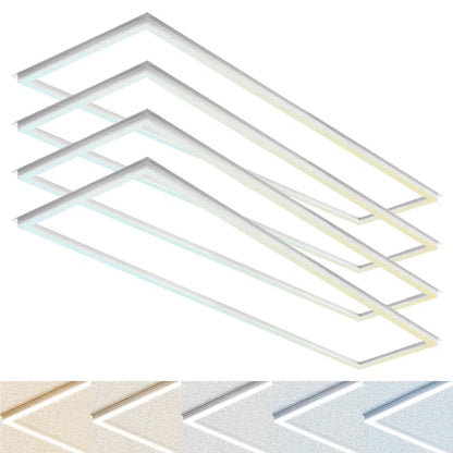 LED Frame Light/ T-Bar, 40W/50W/60W, 2x4, Adjustable Wattage and  5CCT 3000K-6500K, 7800 Lumens