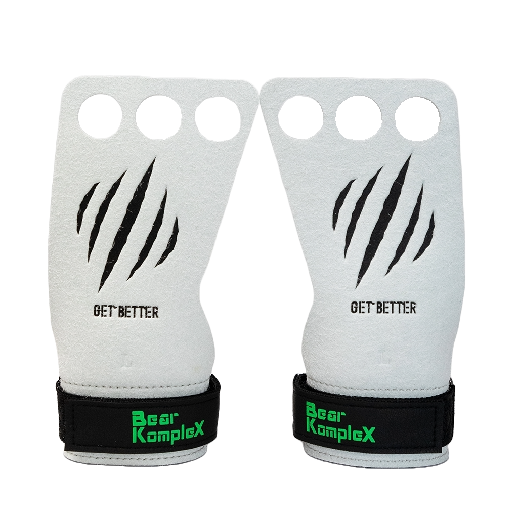 crossfit grips,best crossfit grips, bear komplex 3 hole hand grips
