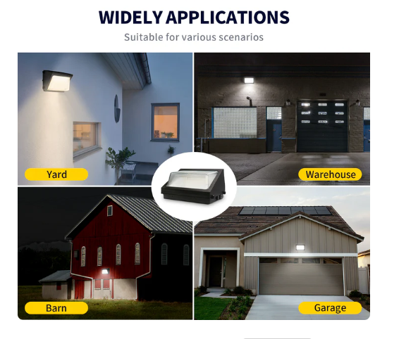 LED Wallpack Light, 120W,  3000K/4000K/5000K, 16800 Lumens, 120-277 VAC