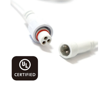 3FT Power Extension Cord for Canless Downlights