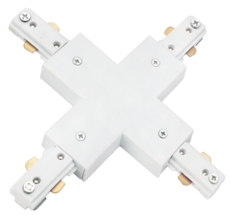 "X" Connector for Track Lights