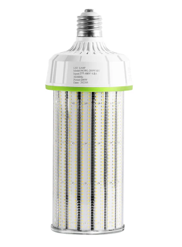 LED Corn Bulb, 80W, 12,000 lumens, 5000K, E39 Base, 277-480 VAC
