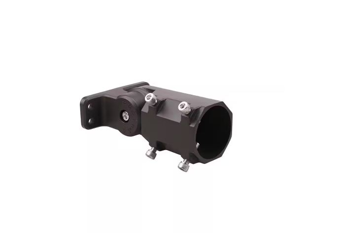 LED Shoebox Light Bracket - Brown 3-in-1 Adjustable Mount | Direct, Trunnion & Slip Fitter Arm