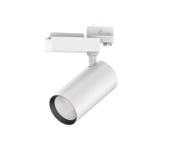 LED Track Light - Zoomable, Selectable 20W/15W/10W and CCT 2700K/3000K/3500K/4000K/5000K, 1,800 Lumens, 120 VAC
