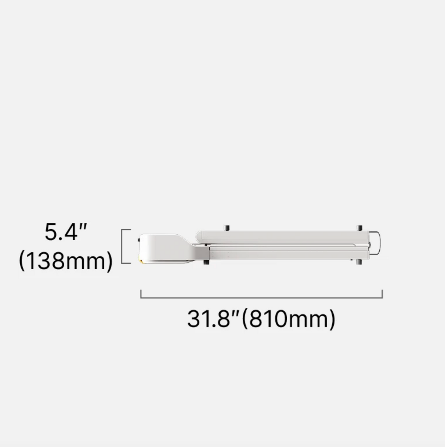 WalkingPad Z1 White Folding Treadmill