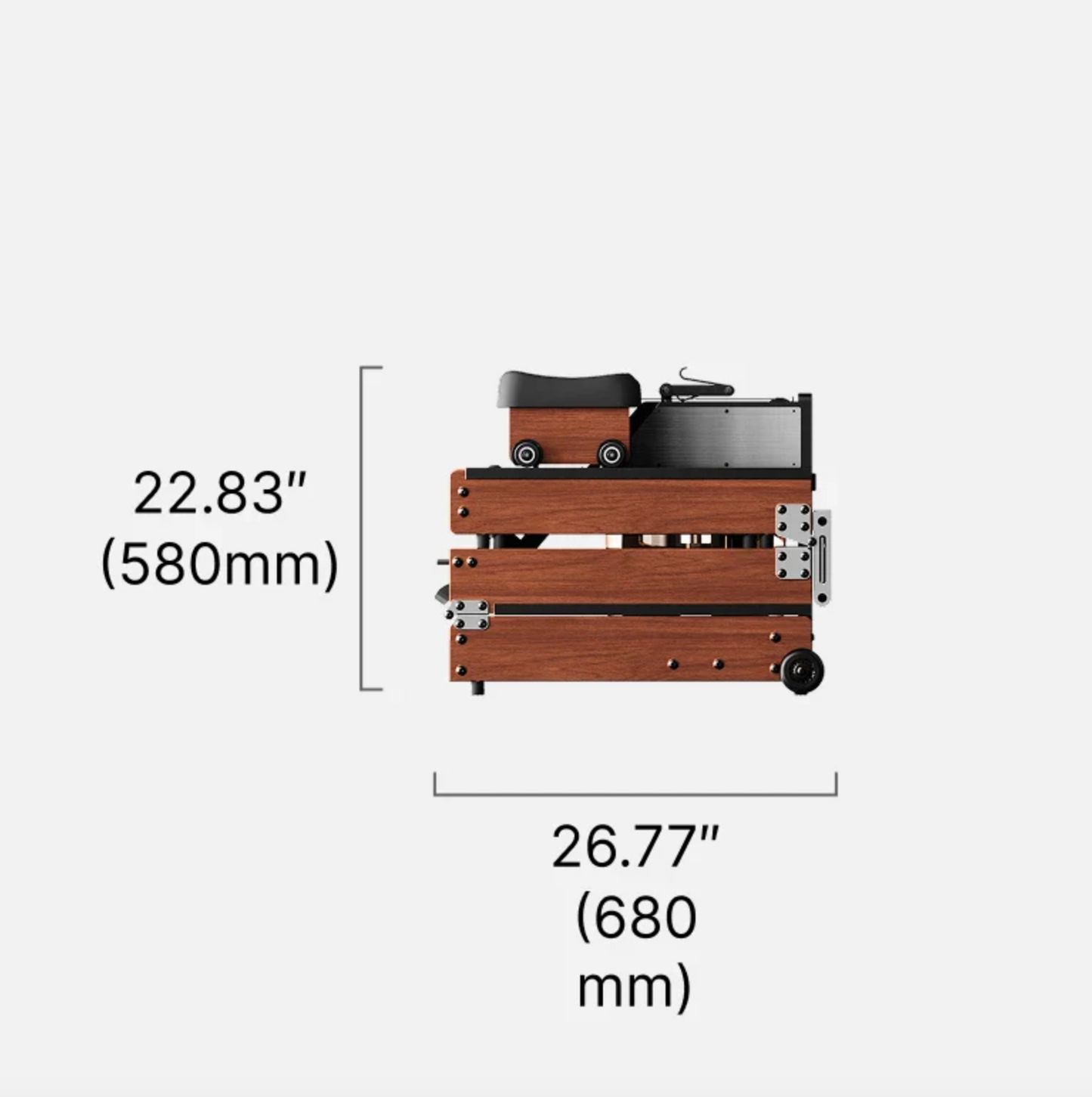WR1 Foldable Water Rowing Machine