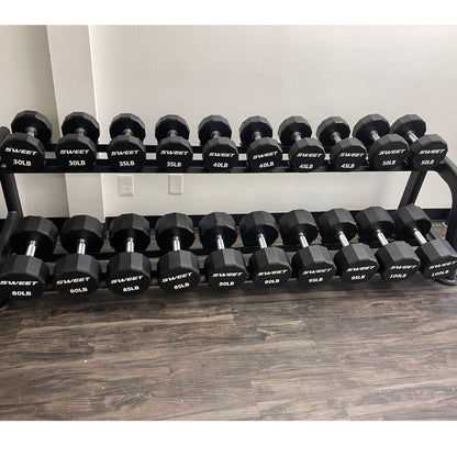 Sweet Dumbbell Set 5-100 lb (Rack sold seperately)