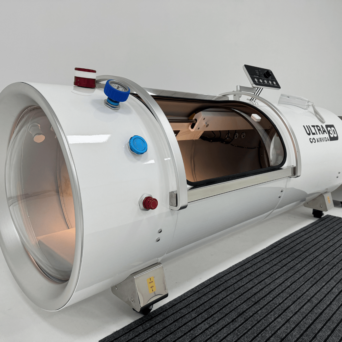 Airvida Ultra Hard Shell Lying Hyperbaric Chamber – 1.3–2.0 ATA
