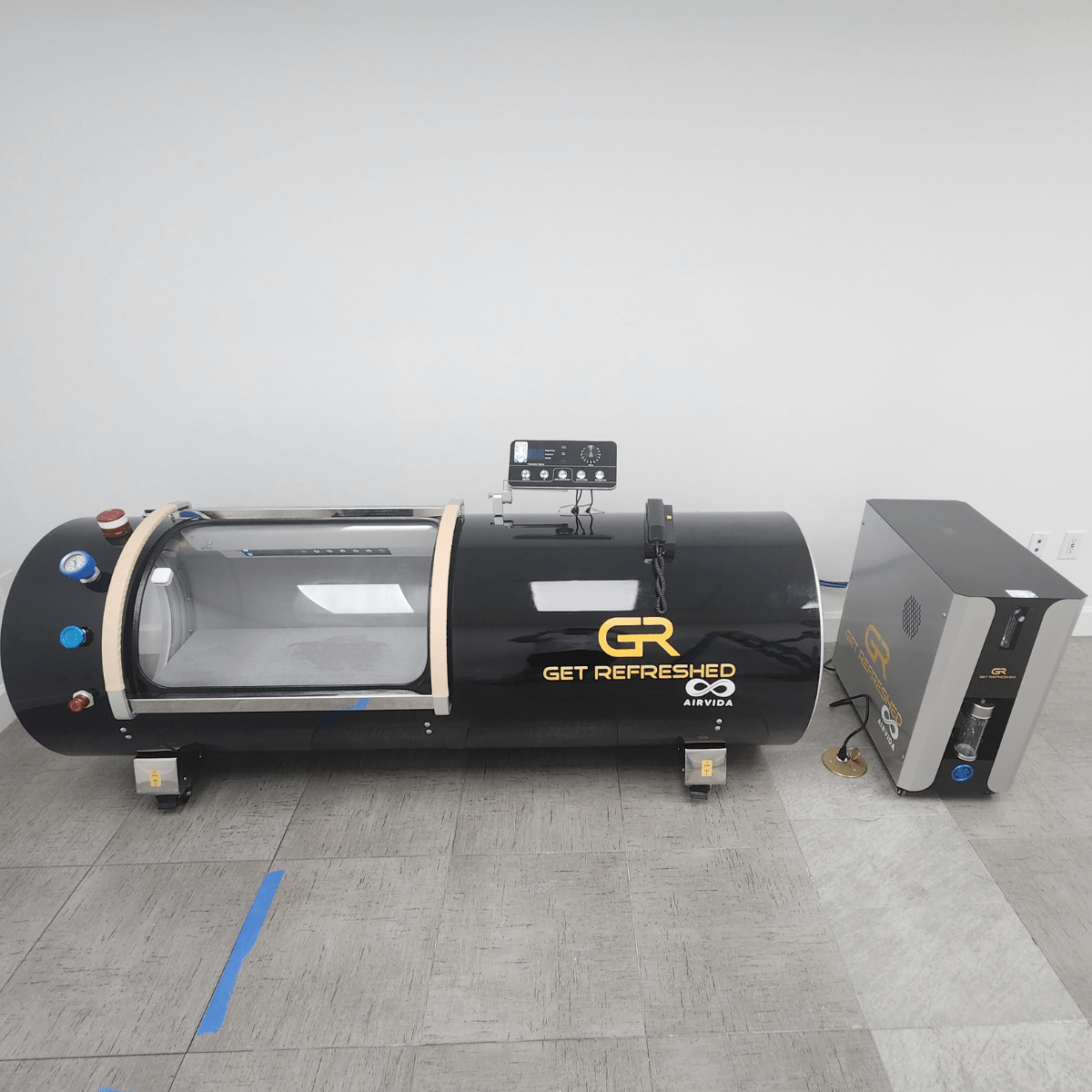 Airvida Ultra Hard Shell Lying Hyperbaric Chamber – 1.3–2.0 ATA