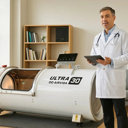 Airvida Ultra Hard Shell Lying Hyperbaric Chamber – 1.3–2.0 ATA