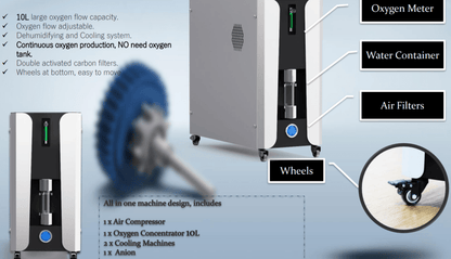 Airvida 1.1–1.4 ATA Laying Hyperbaric Chamber