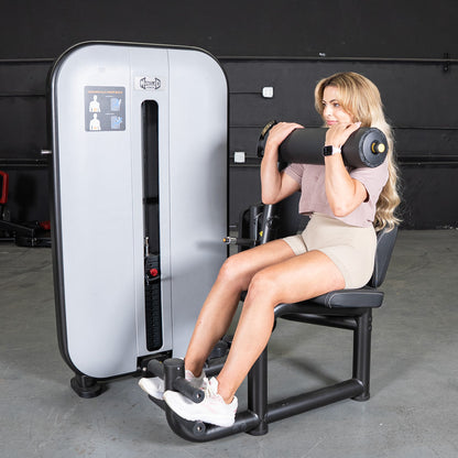 Vogue AB/Back Combo - Muscle D Fitness - Adjustable - Pin Selectorized - Abdominal Back Workouts