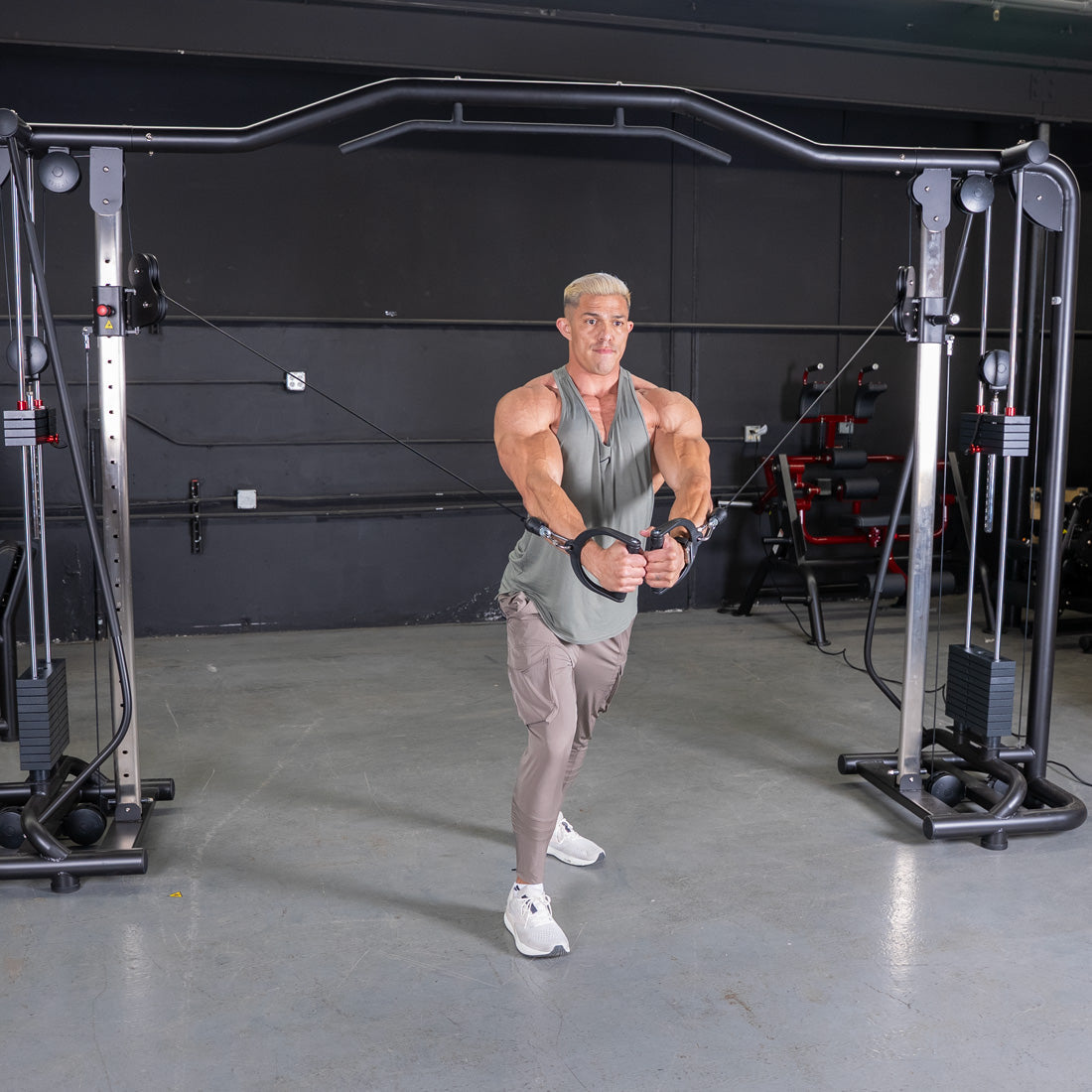 Vogue Cable Crossover by Muscle D Fitness | Commercial Functional Trainer
