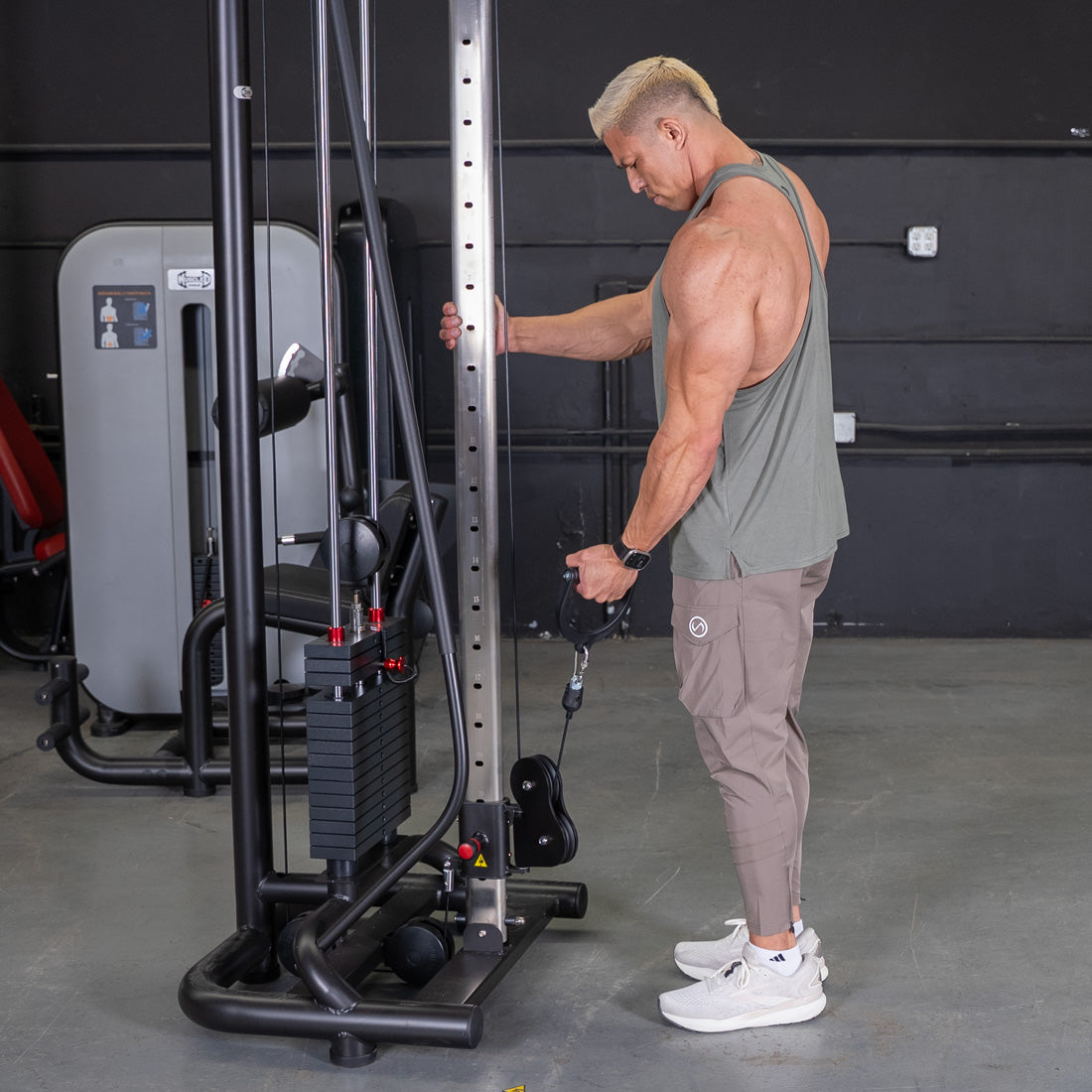 Vogue Cable Crossover by Muscle D Fitness | Commercial Functional Trainer