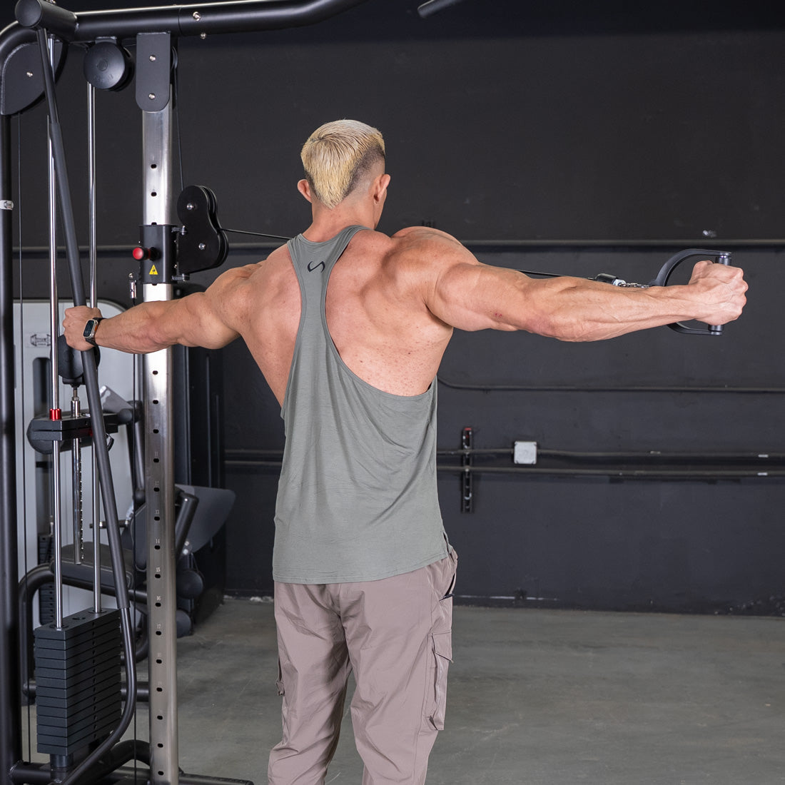 Vogue Cable Crossover by Muscle D Fitness | Commercial Functional Trainer