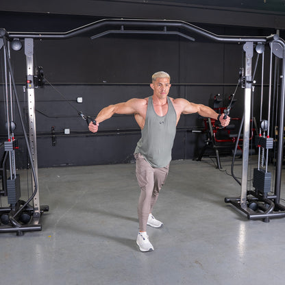 Vogue Cable Crossover by Muscle D Fitness | Commercial Functional Trainer