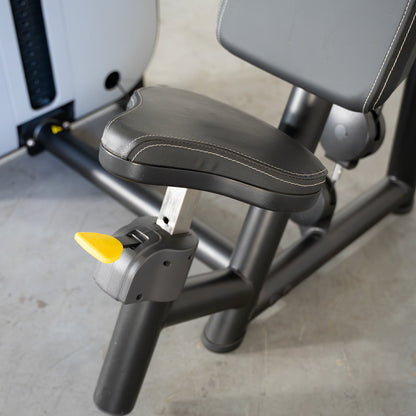 Vogue Triceps Extension - Muscle D Fitness -  Pin Selectorized - Adjustable Seat - Arm Workout