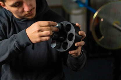 Lock And Load Revolver Micro Loading Plates - front view with user loading plates