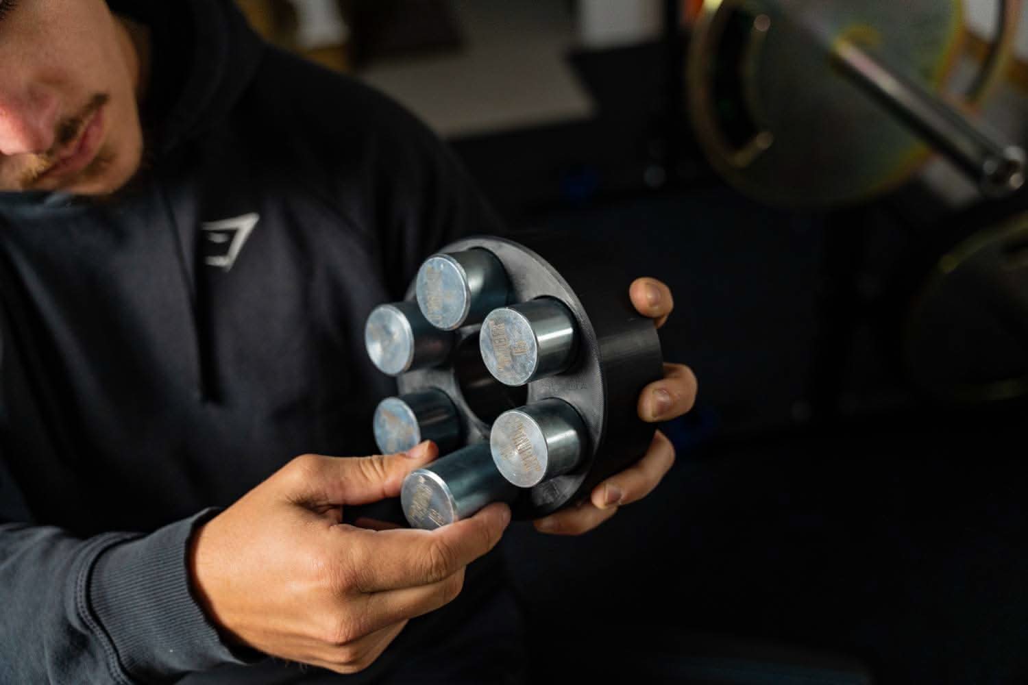 Lock And Load Revolver Micro Loading Plates - front view with user