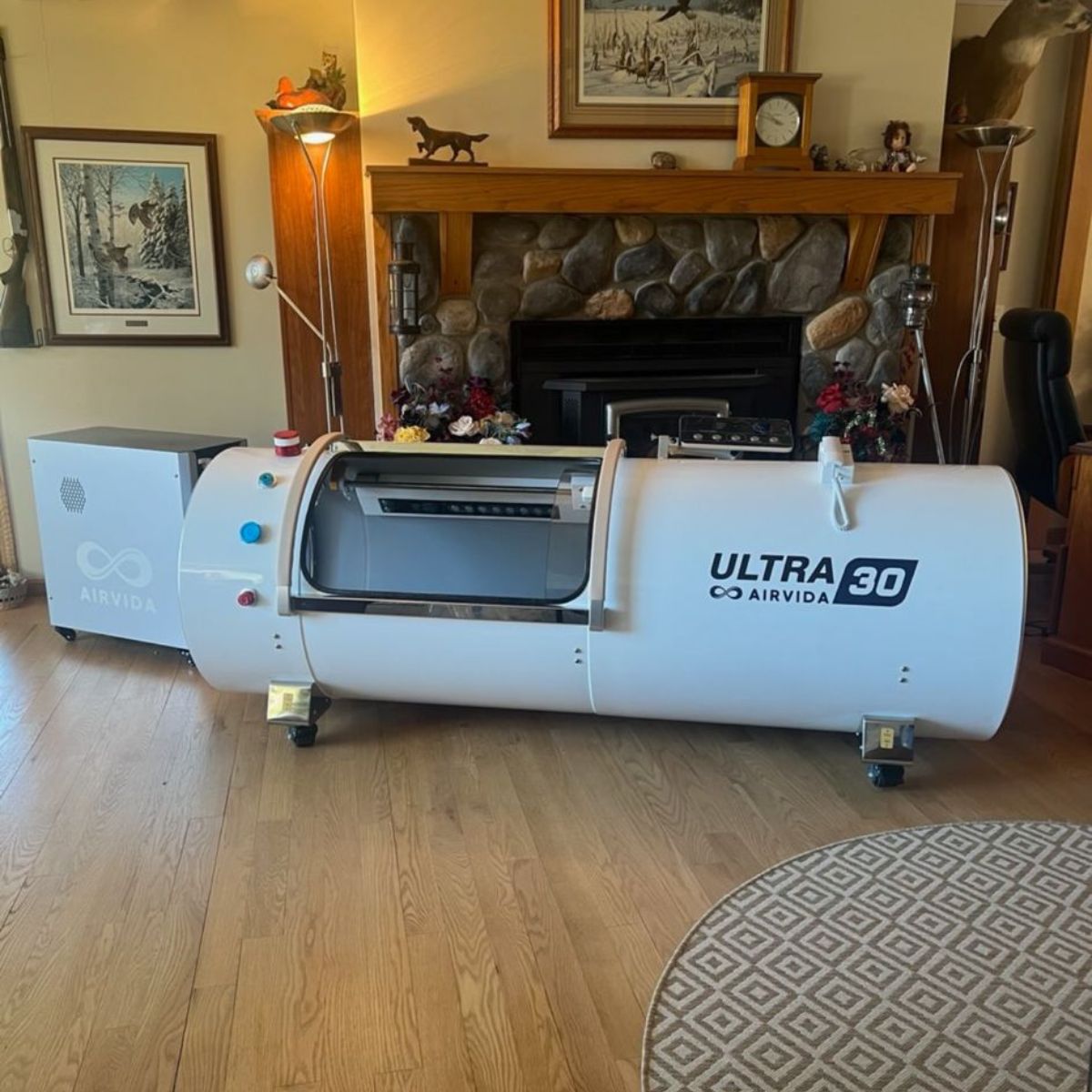 Airvida Ultra Hard Shell Lying Hyperbaric Chamber – 1.3–2.0 ATA