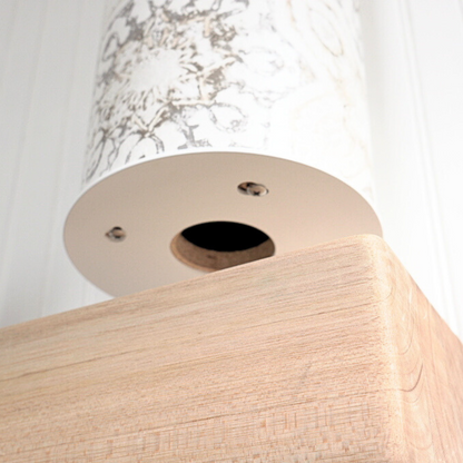 Yoga Mat Tube Wall Bracket | White